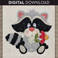 Raccoon Applique
