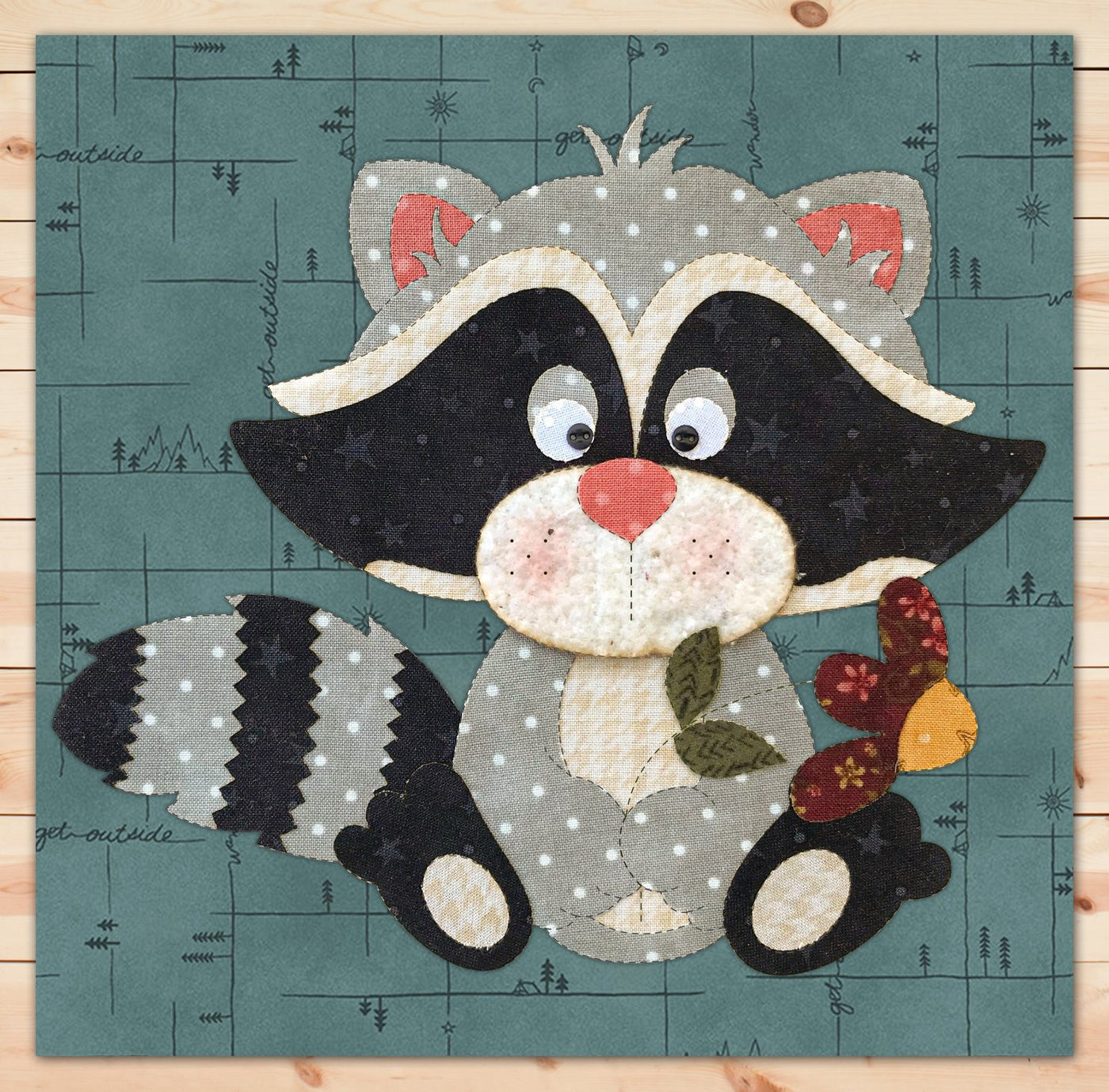 Raccoon Applique