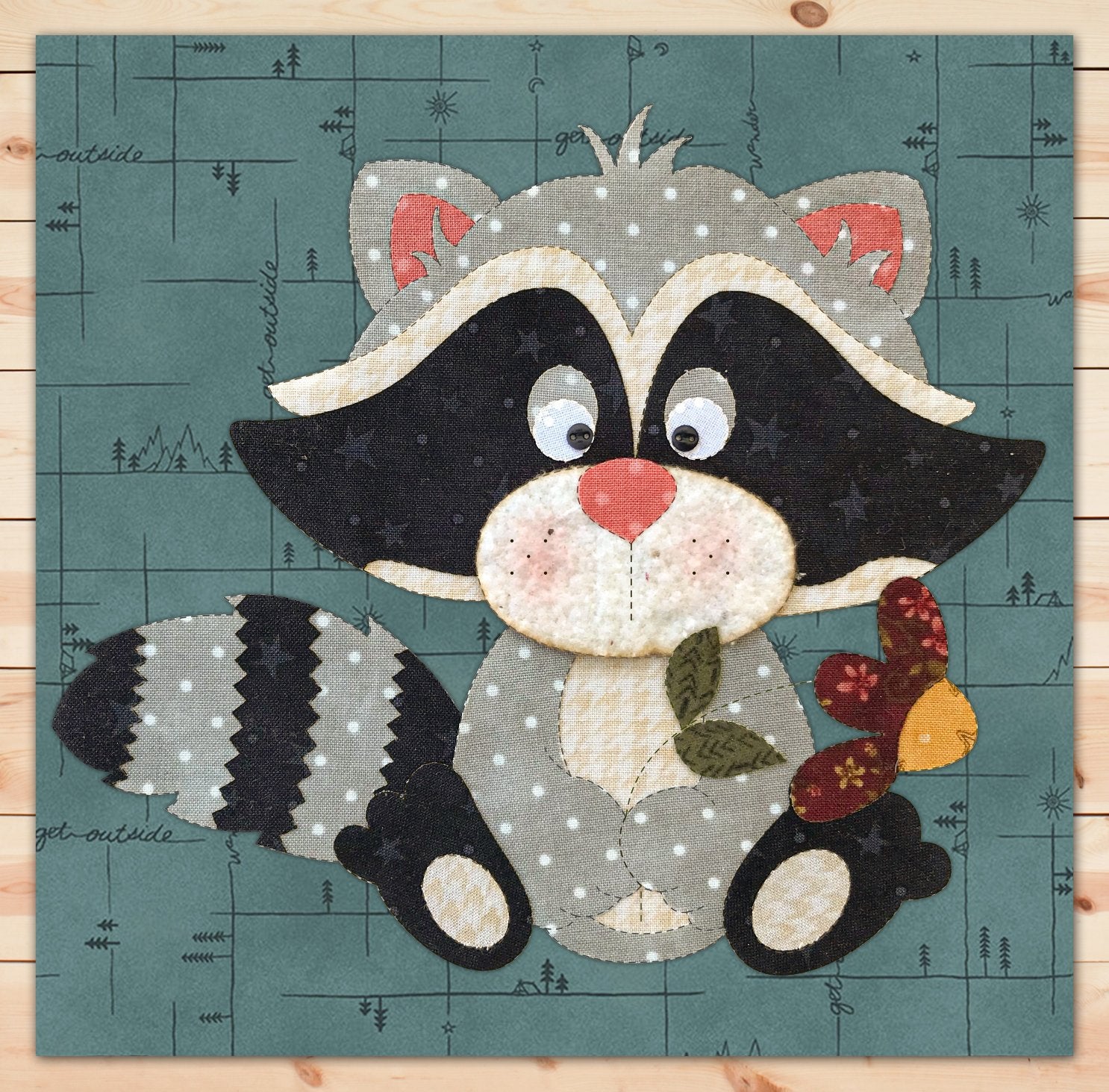 Raccoon Applique