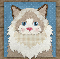 Ragdoll Cat Applique