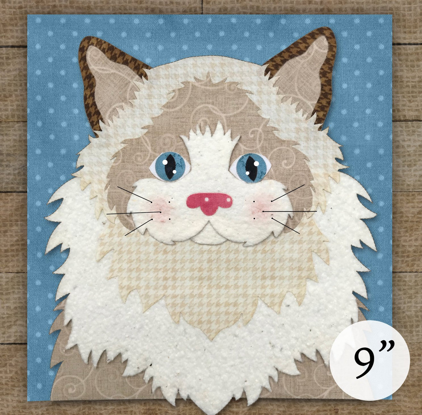 Ragdoll Cat Applique