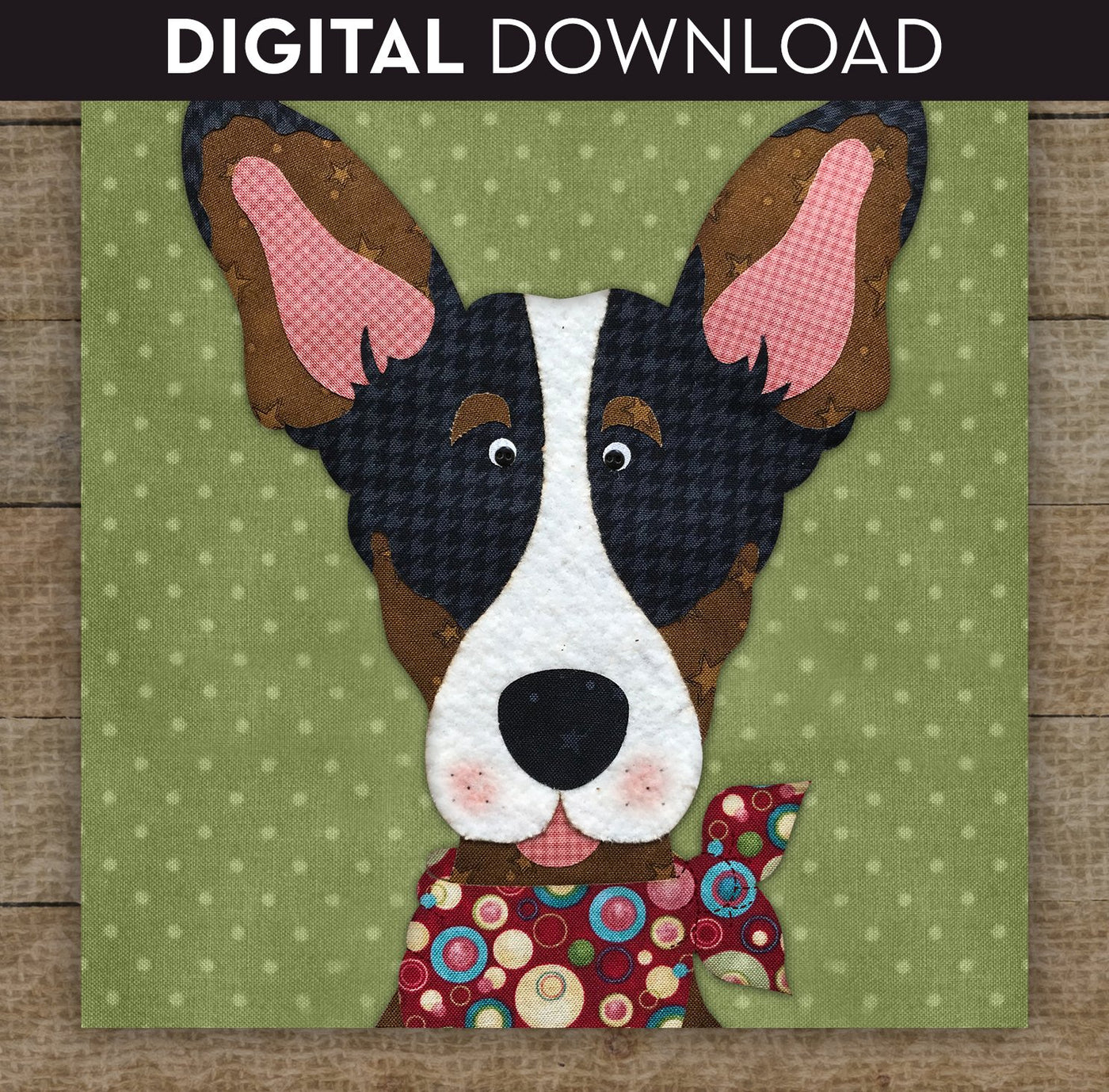 Rat Terrier Applique