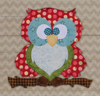 Red Owl #1 Applique