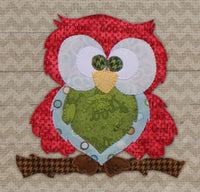 Red Owl #2 Applique