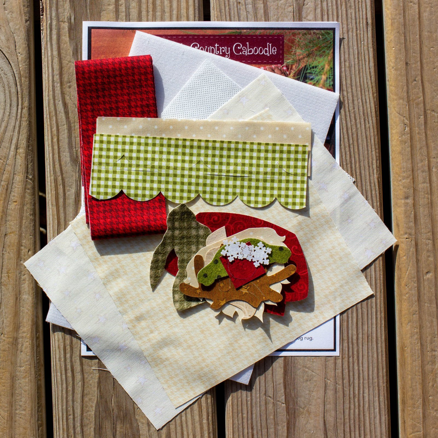Reindeer Gnome Mug Rug Kit
