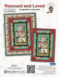 Rescued & Loved Quilt 1 Pattern (FREE Digital Download)