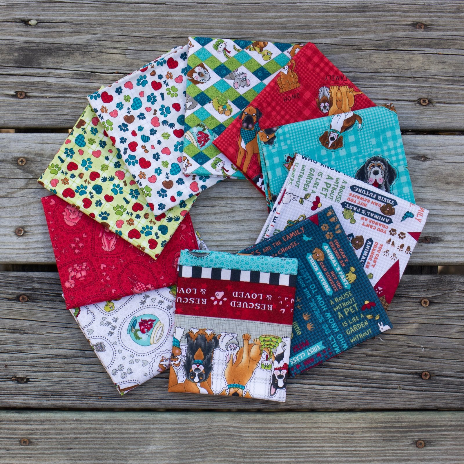 Rescued & Loved Fat Quarter Bundle