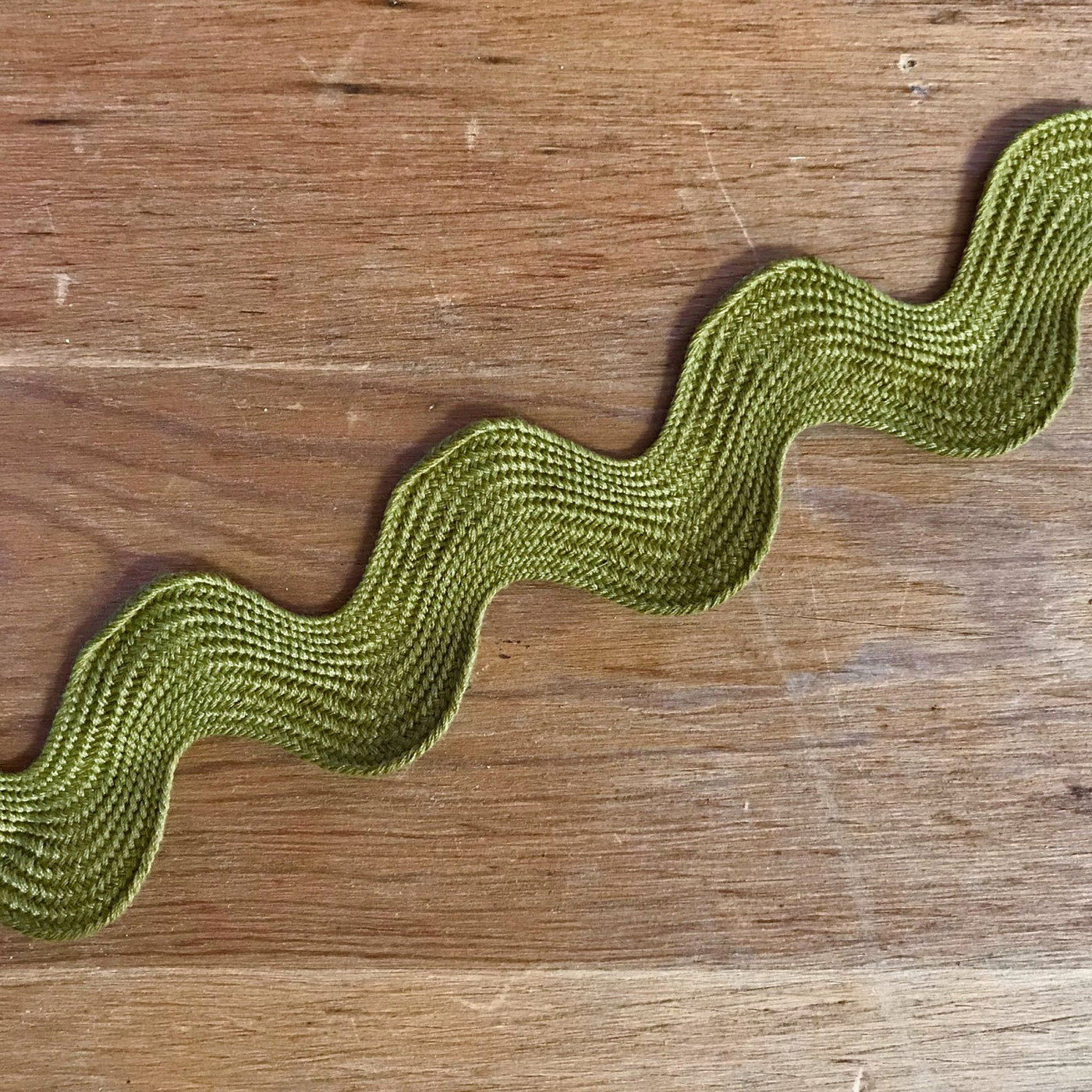 Jumbo Ric Rac Olive - 1 yd Cut · The Whole Country Caboodle