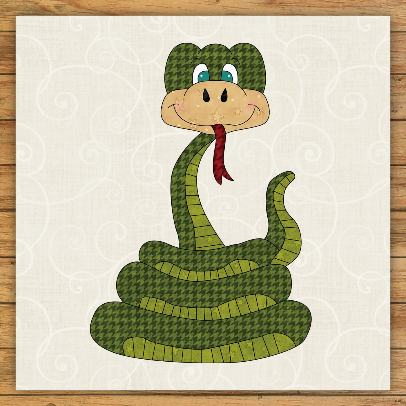 Snake Applique