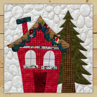 Rose House Applique