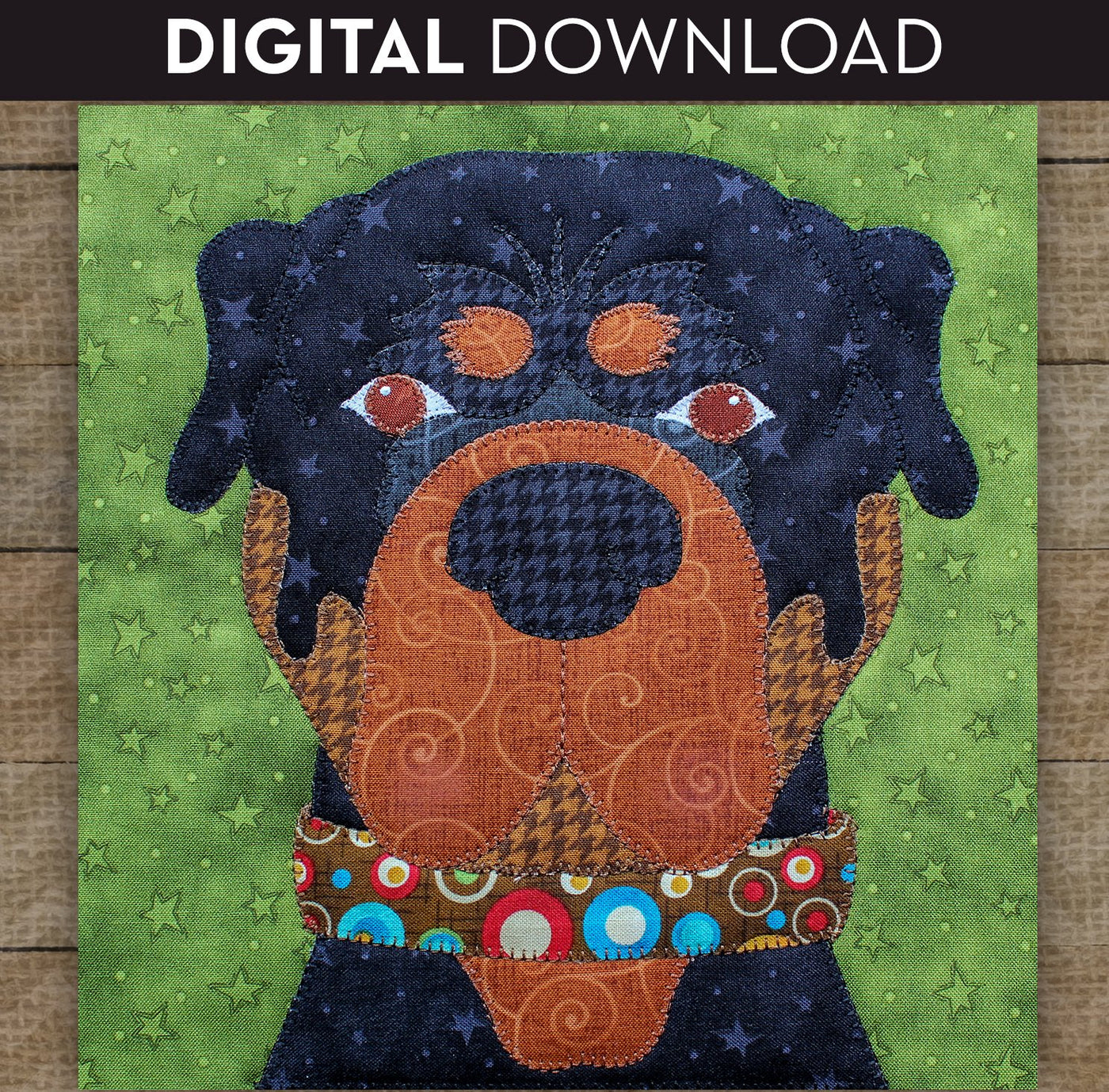 Rottweiler Applique