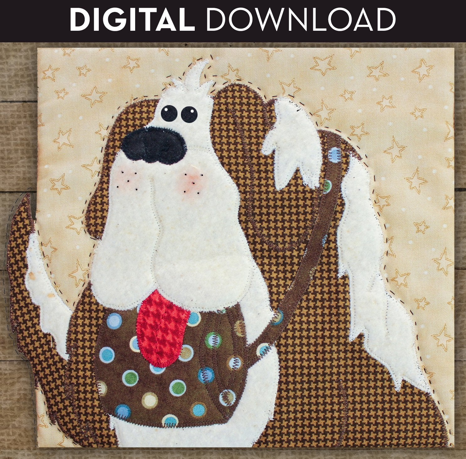 Saint Bernard Applique