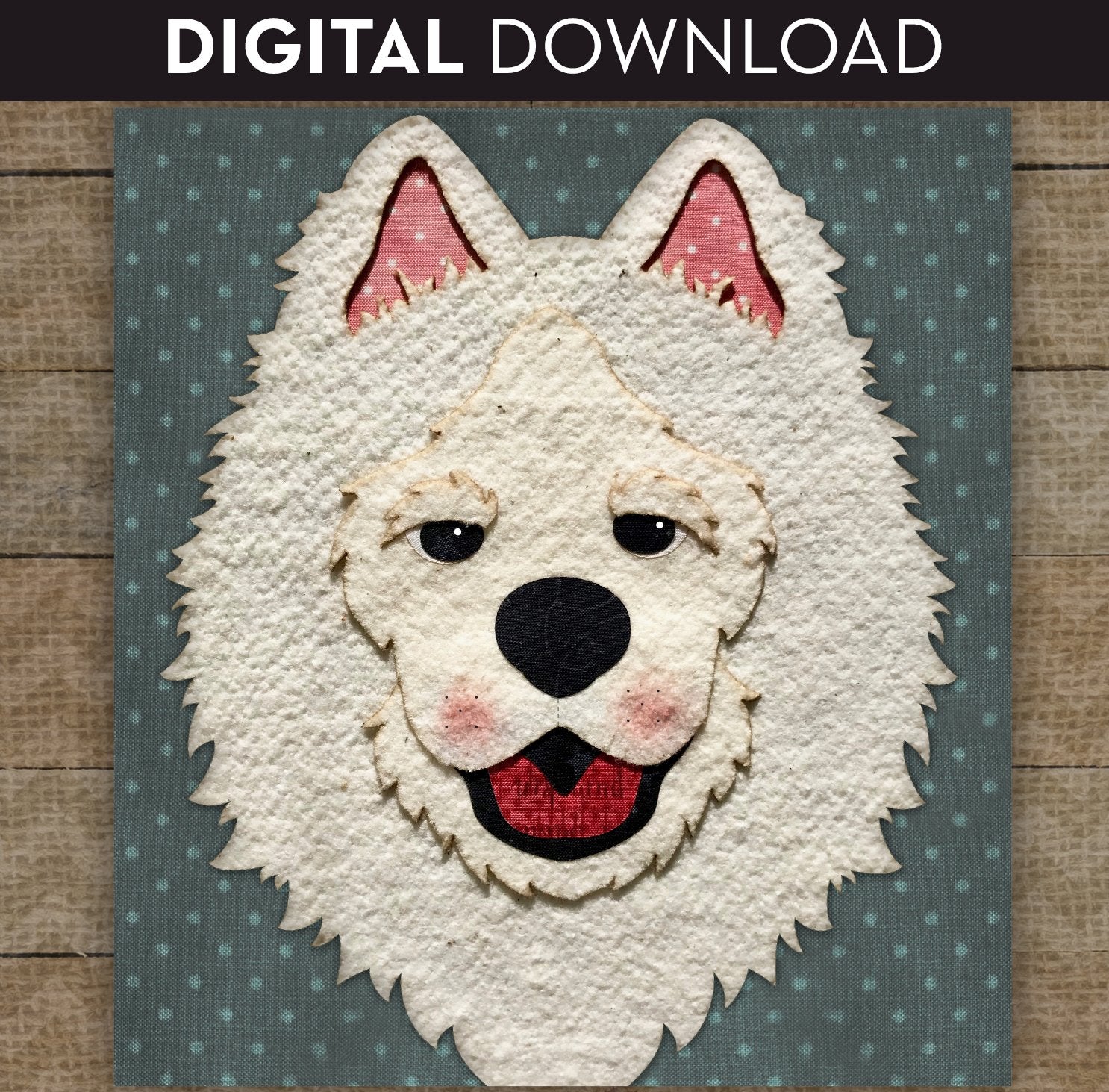 Samoyed Applique