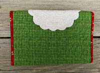 Santa Swirly Beard Doodle Pad Pattern