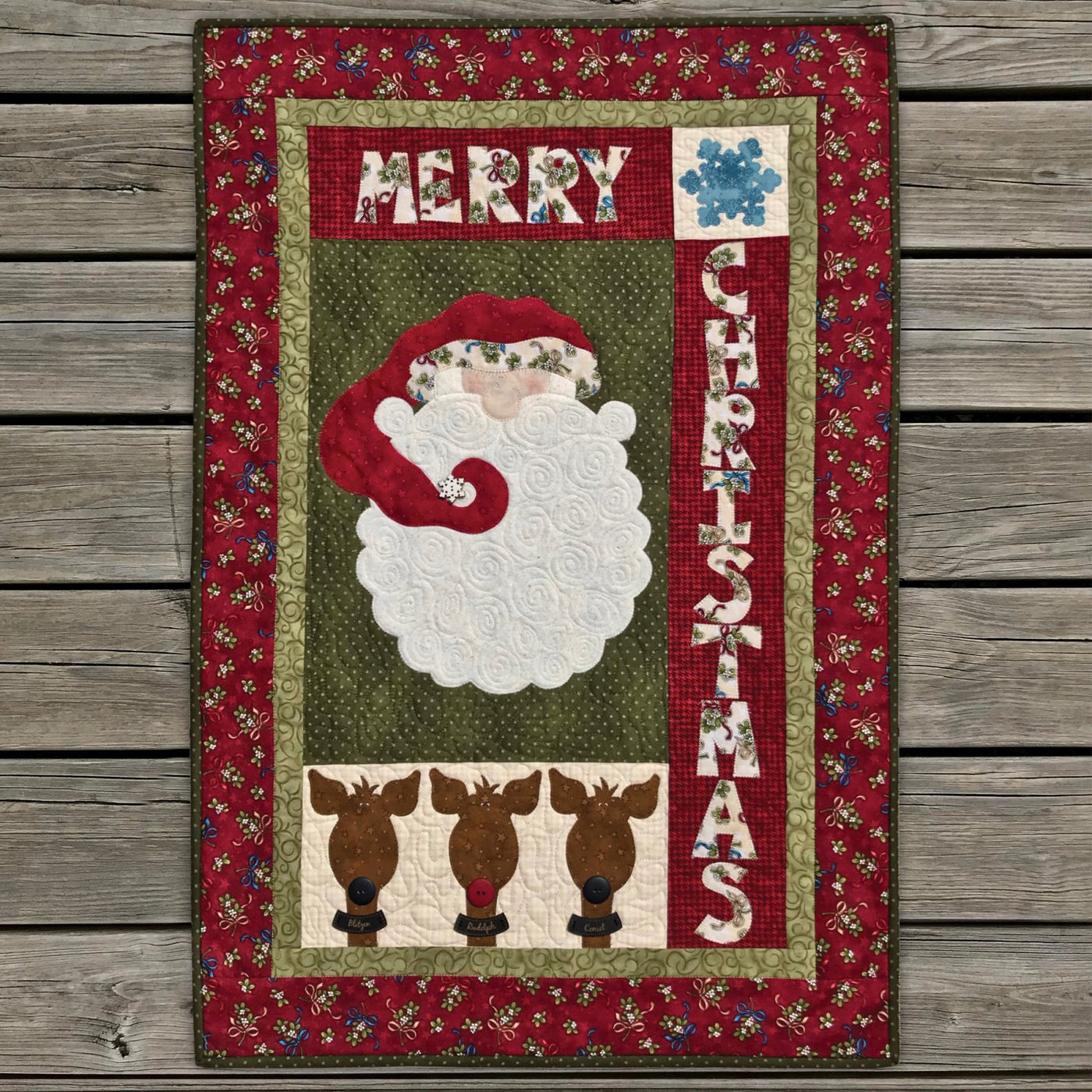 Santa & Friends Pattern