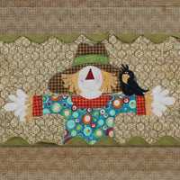 Scarecrow & Friend Precut Fused Applique Kit