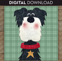 Schnauzer Applique