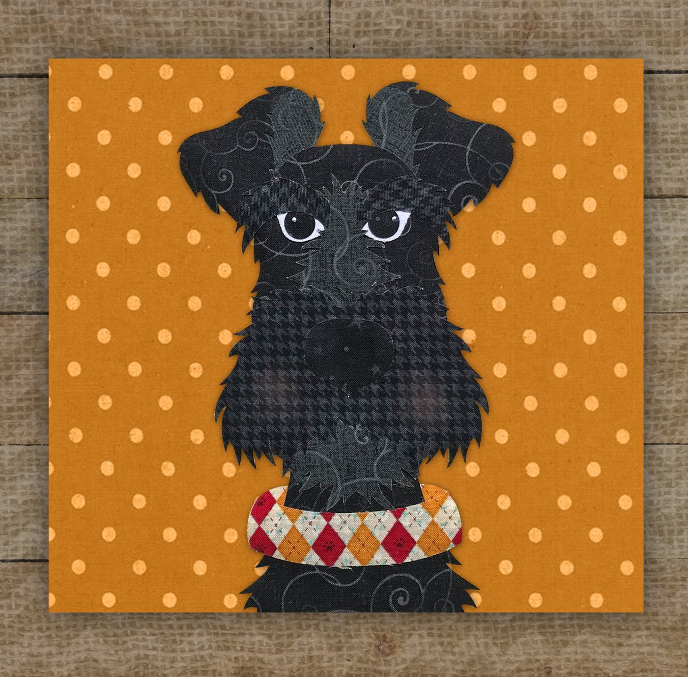 Schnauzer 2 Applique