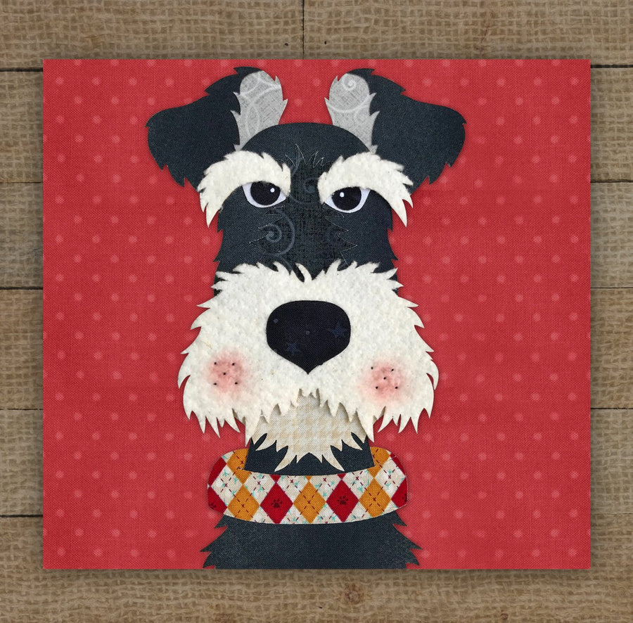 Schnauzer 2 Applique