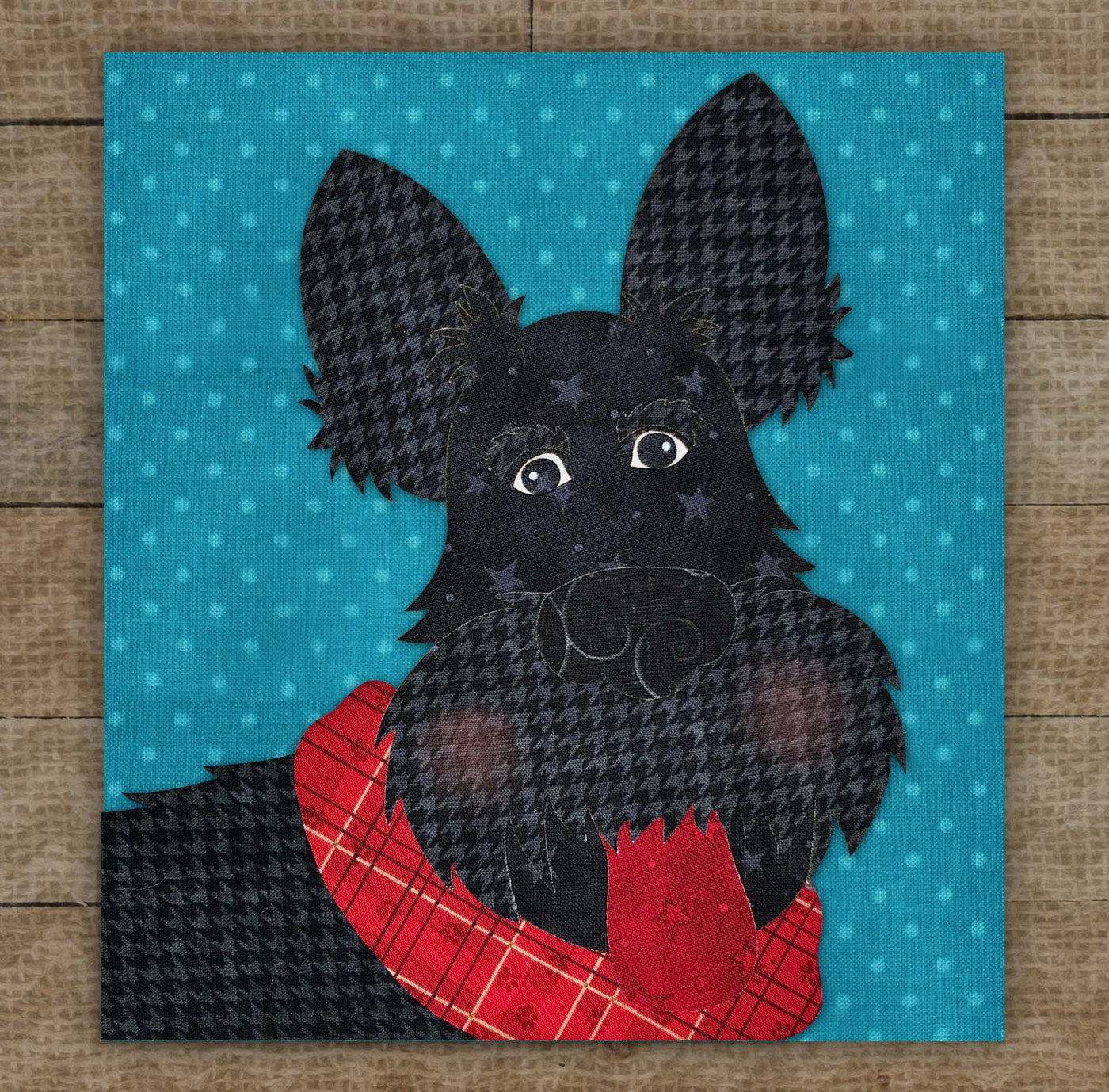 Scottish Terrier / Wheaten Scottish Terrier Applique