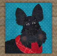 Scottish Terrier / Wheaten Scottish Terrier Applique