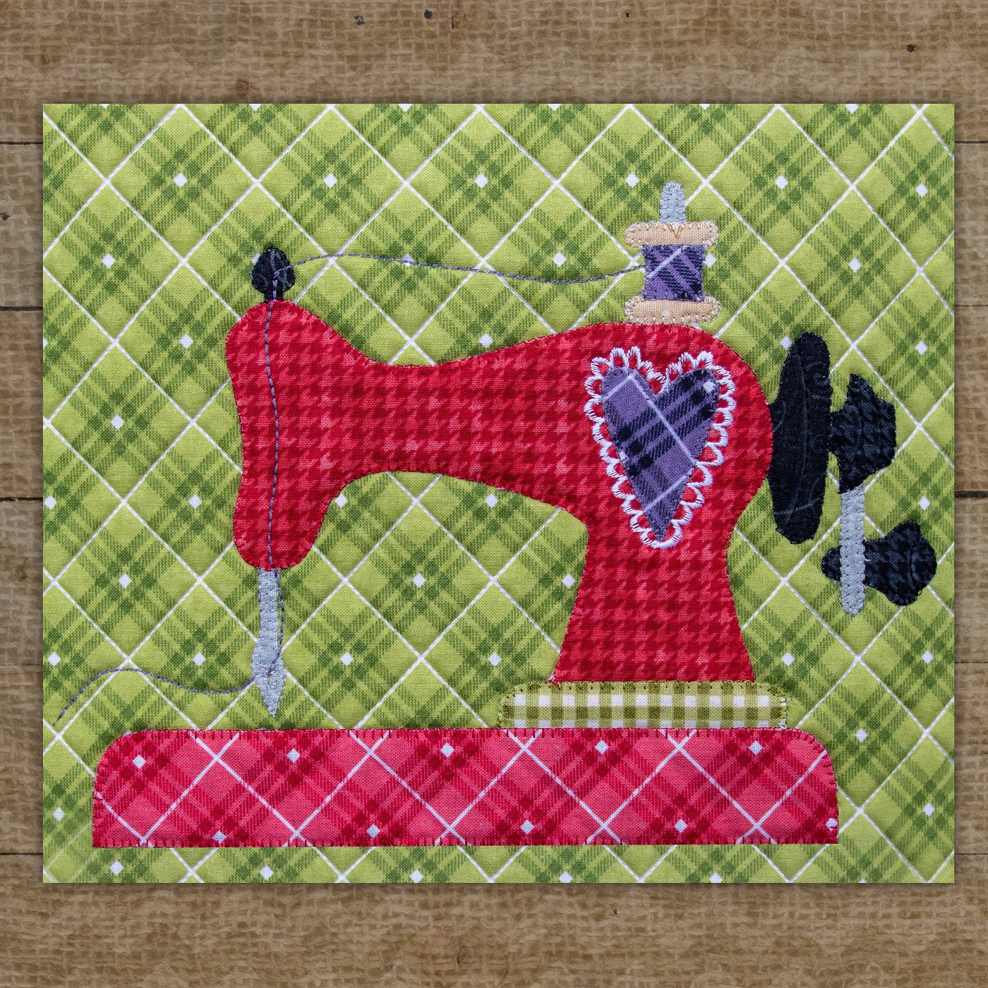 Sewing Machine Precut Fused Applique Pack