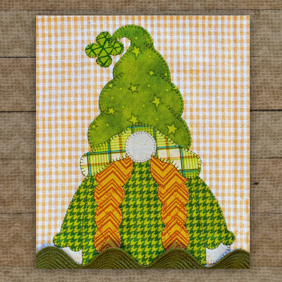Shamrock Gnome Applique