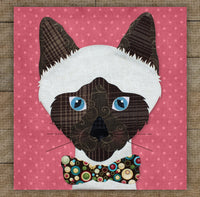 Siamese Cat 2 Applique