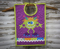 Silly Gilly Monster Bibs Pattern
