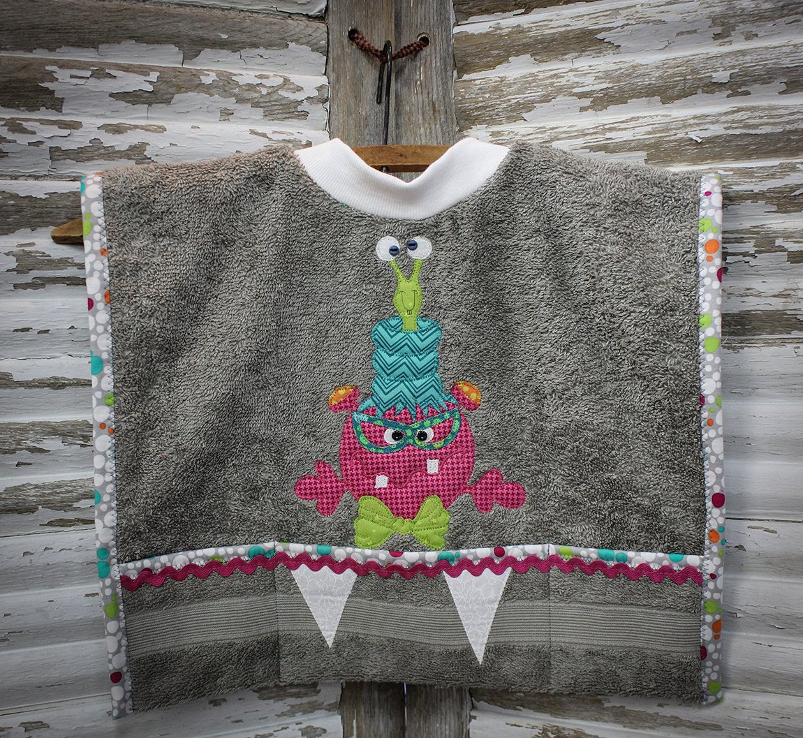 Silly Gilly Monster Bibs Pattern
