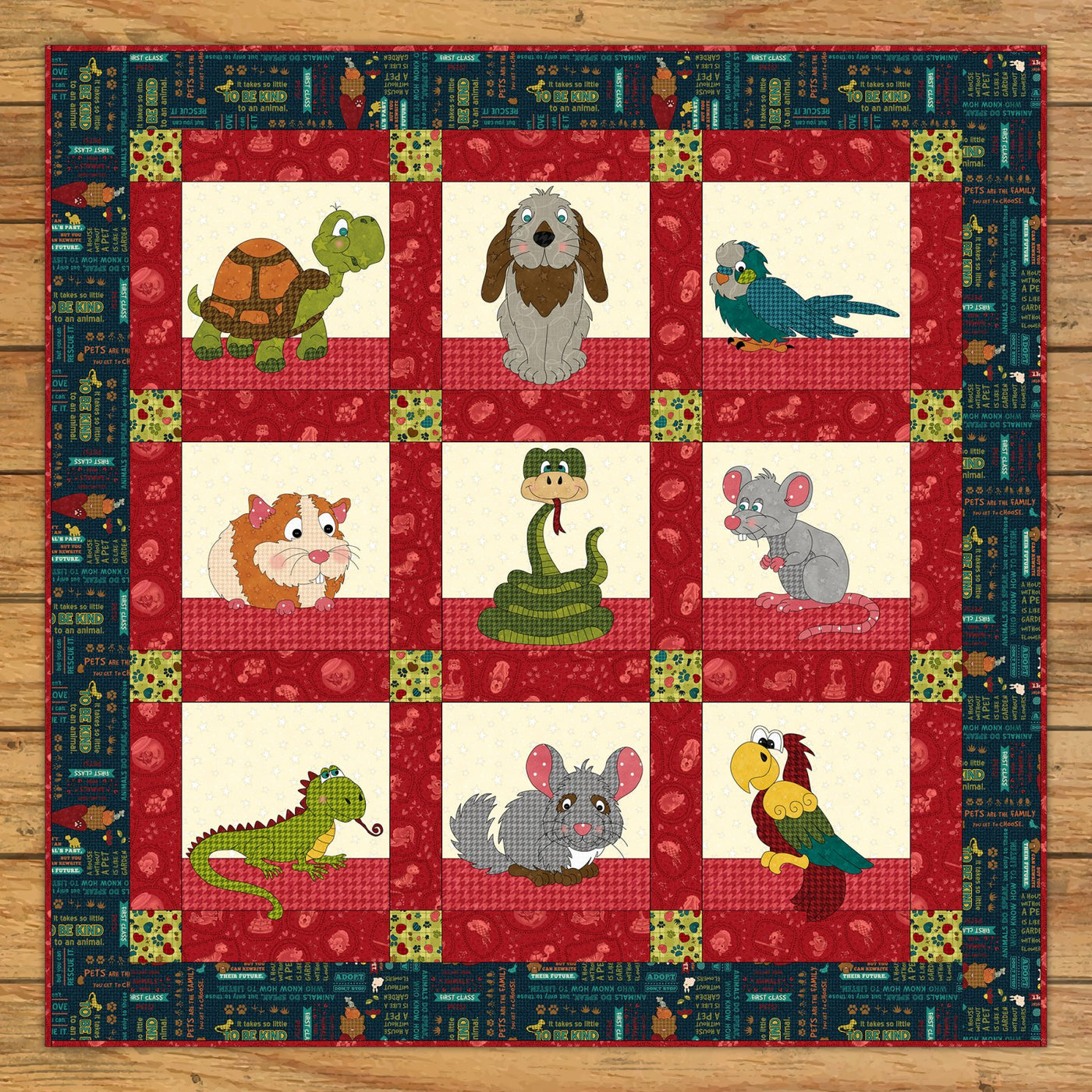 Small Critter Rescue Quilt Pattern