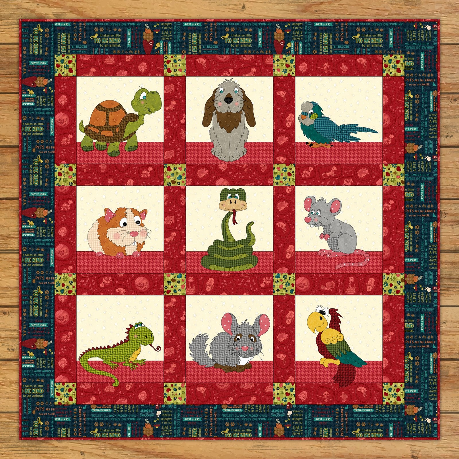 Small Critter Rescue Quilt Pattern