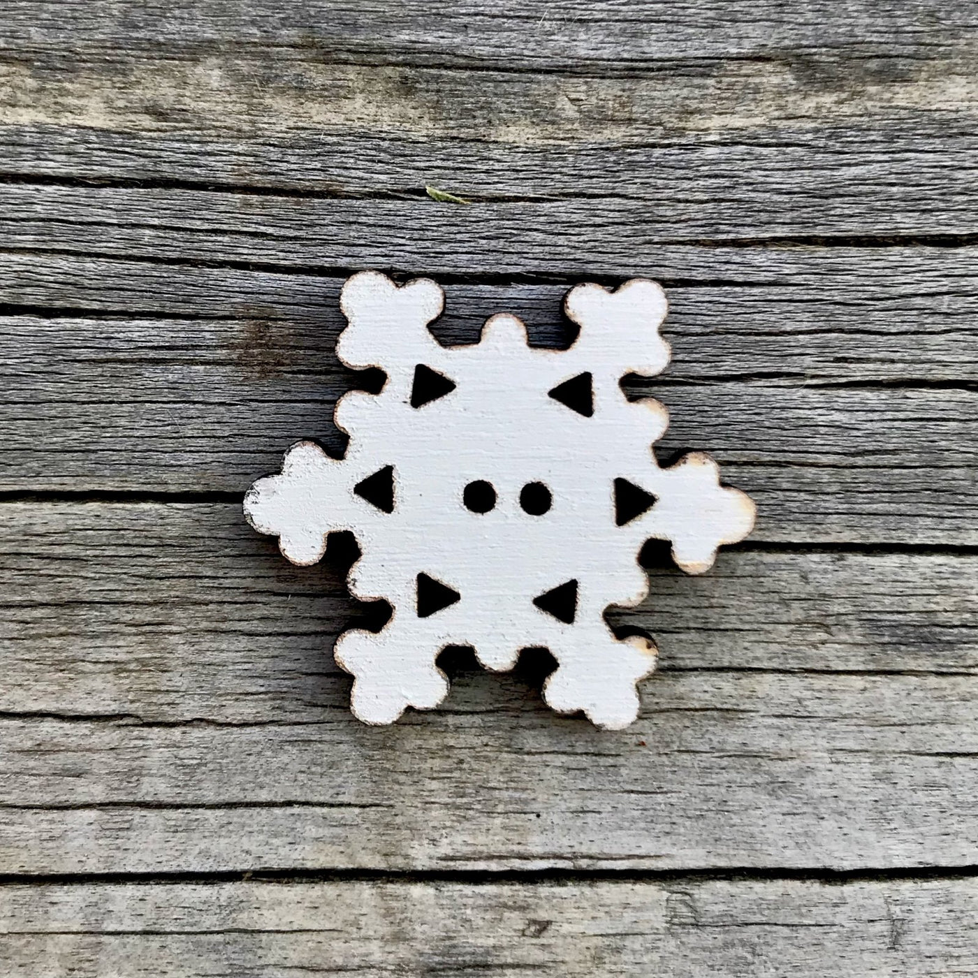 Snowflake Button