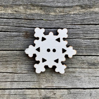 Snowflake Button