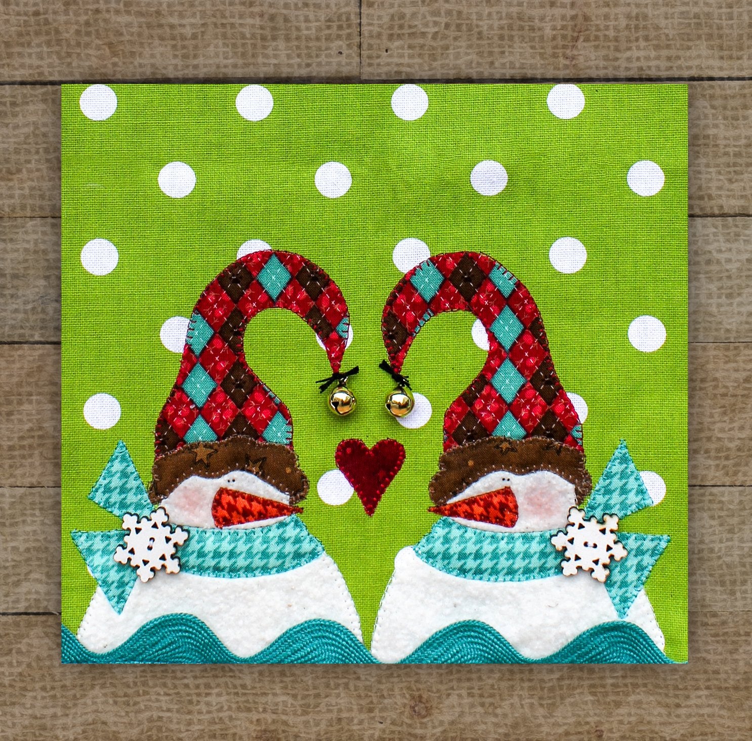 Snowflake Friends Applique