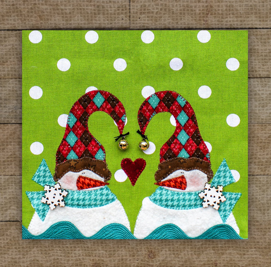 Snowflake Friends Applique