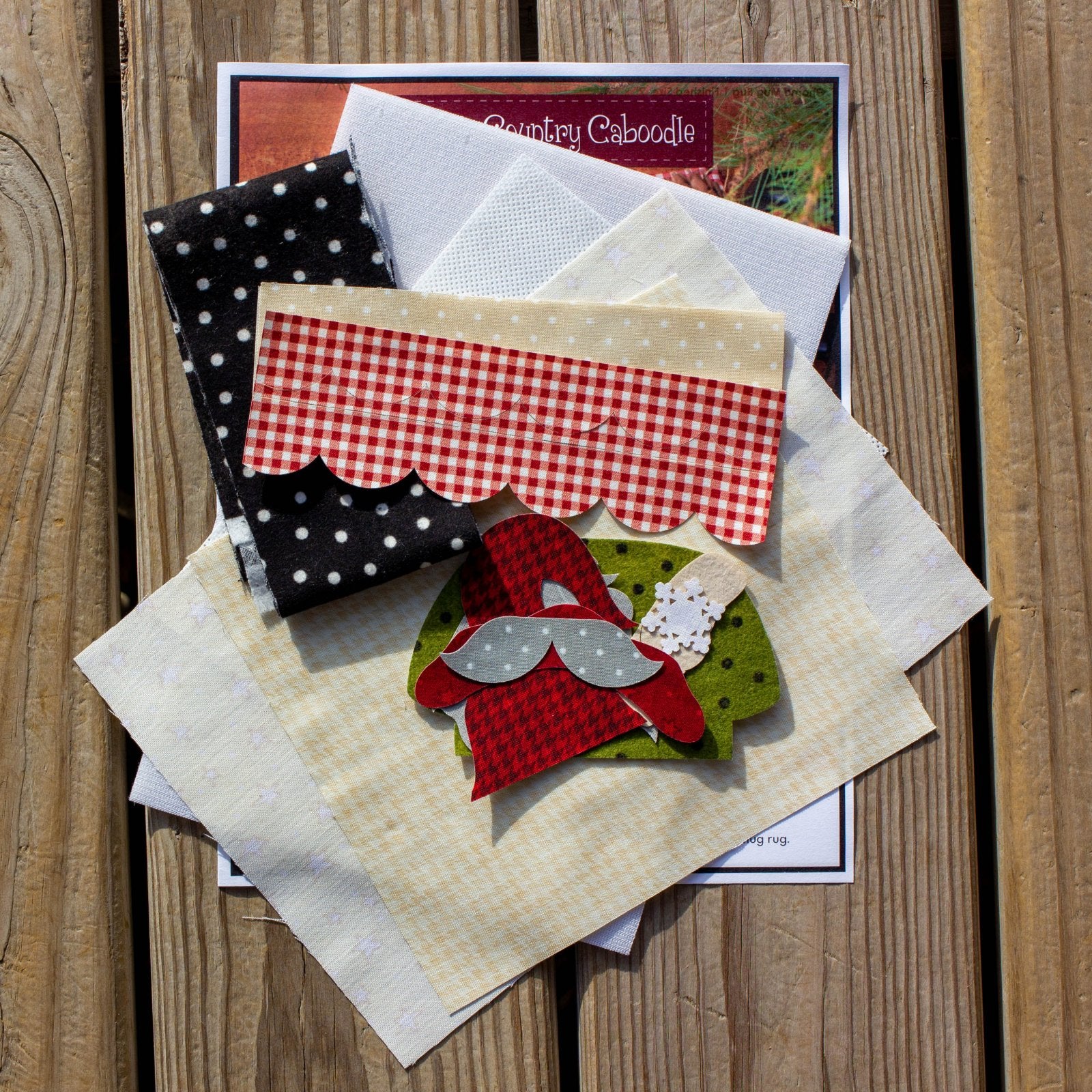 Snowflake Gnome Mug Rug Kit