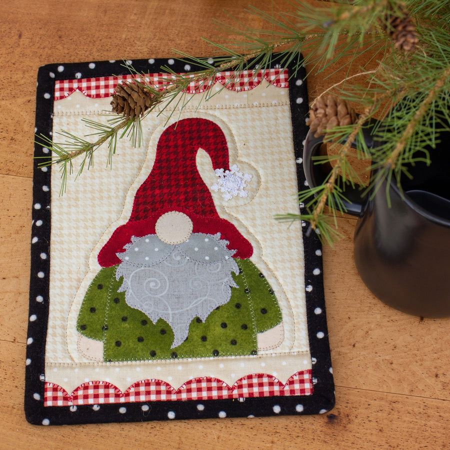 Snowflake Gnome Mug Rug Kit