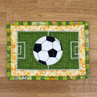 On the Pitch Soccer Mug Rug Kit
