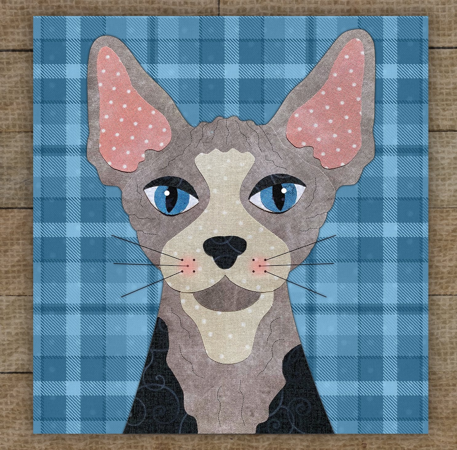 Sphynx Cat Applique
