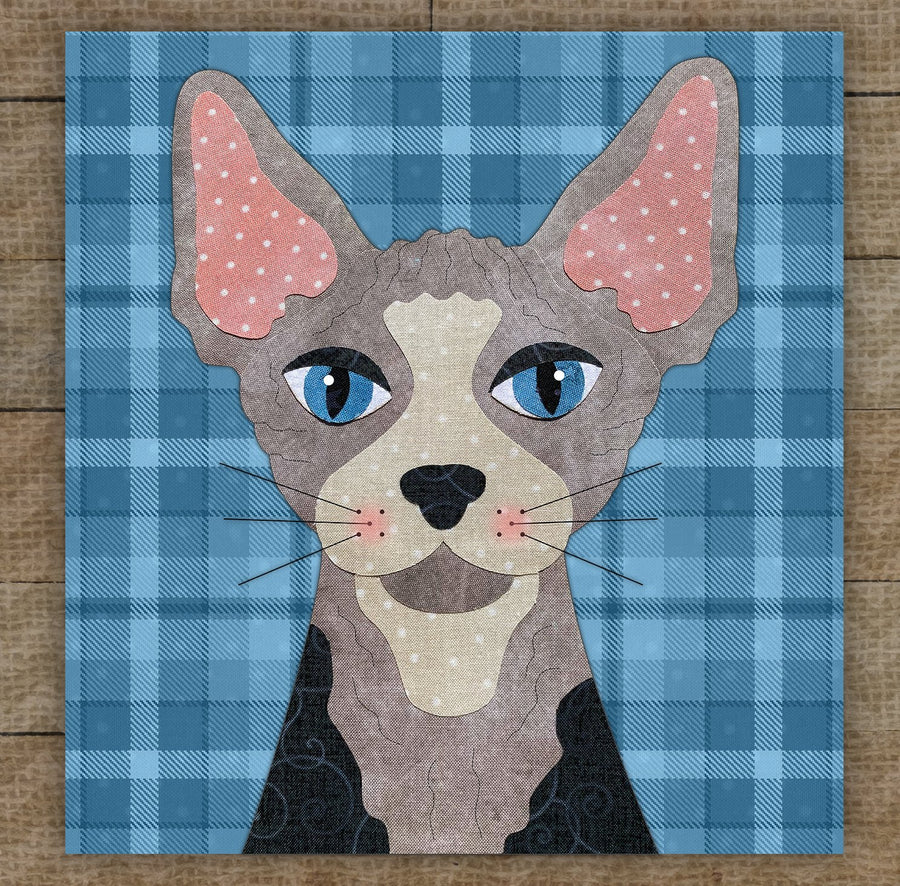 Sphynx Cat Applique