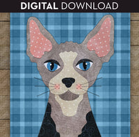 Sphynx Cat Applique