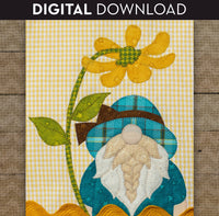 Spring Gnome Applique
