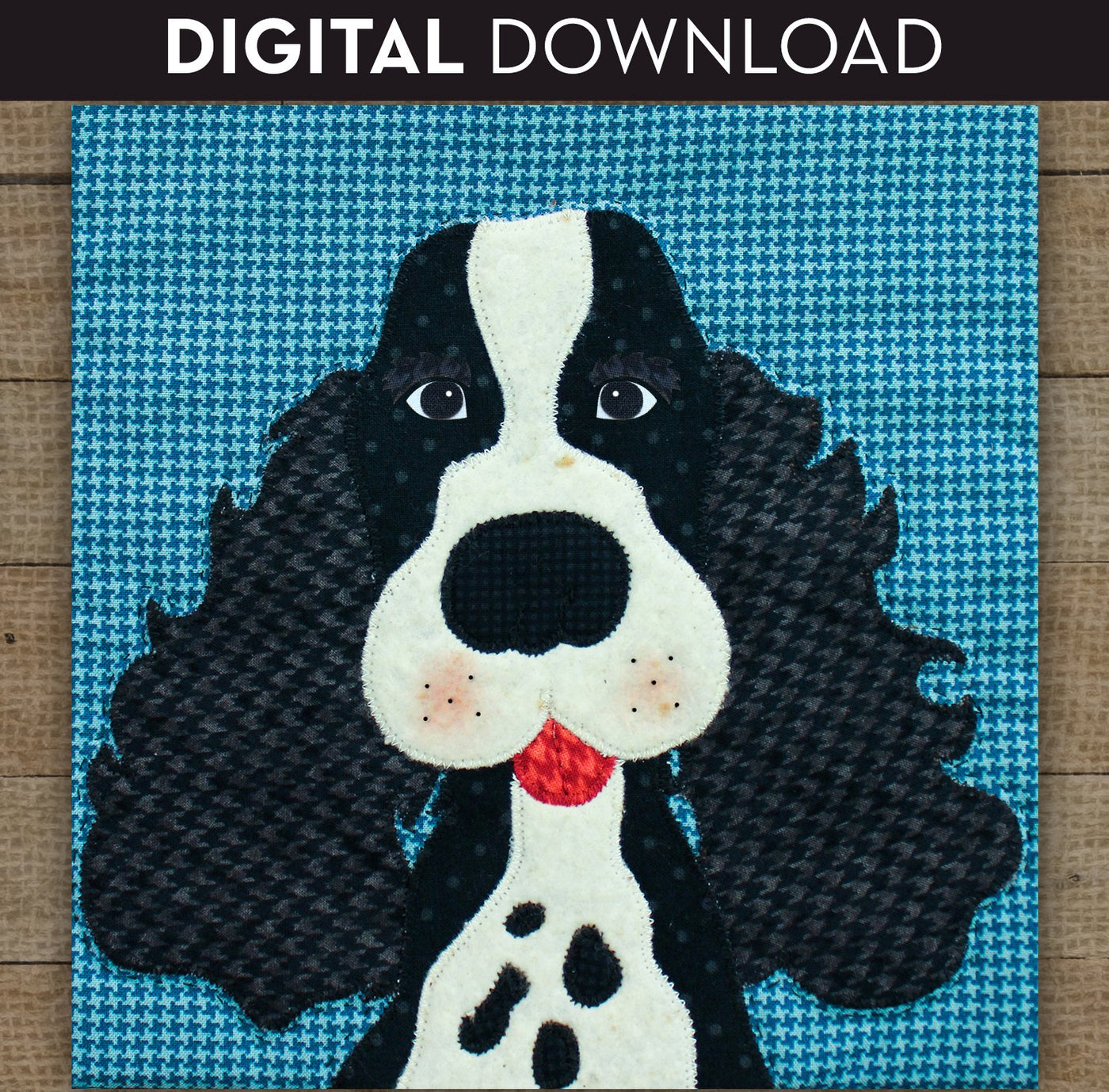 Springer Spaniel Applique