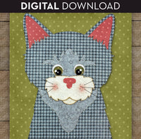 Tabby Cat 2 Applique