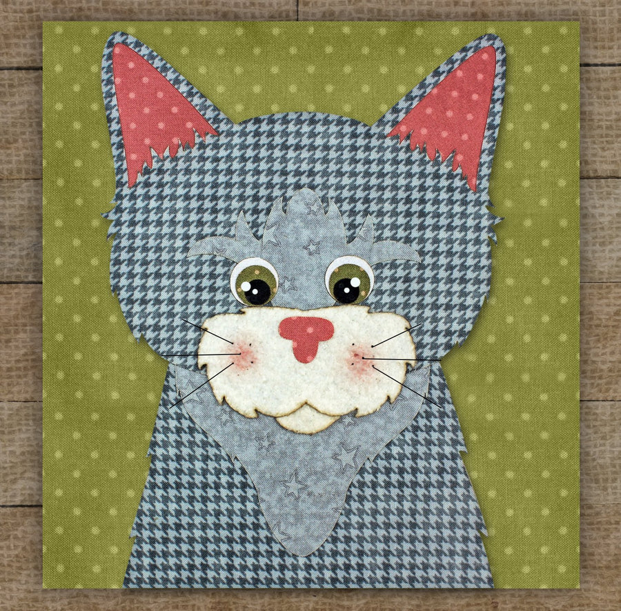 Tabby Cat 2 Applique