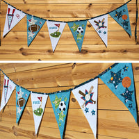 Team Spirit Sports Banner Pattern