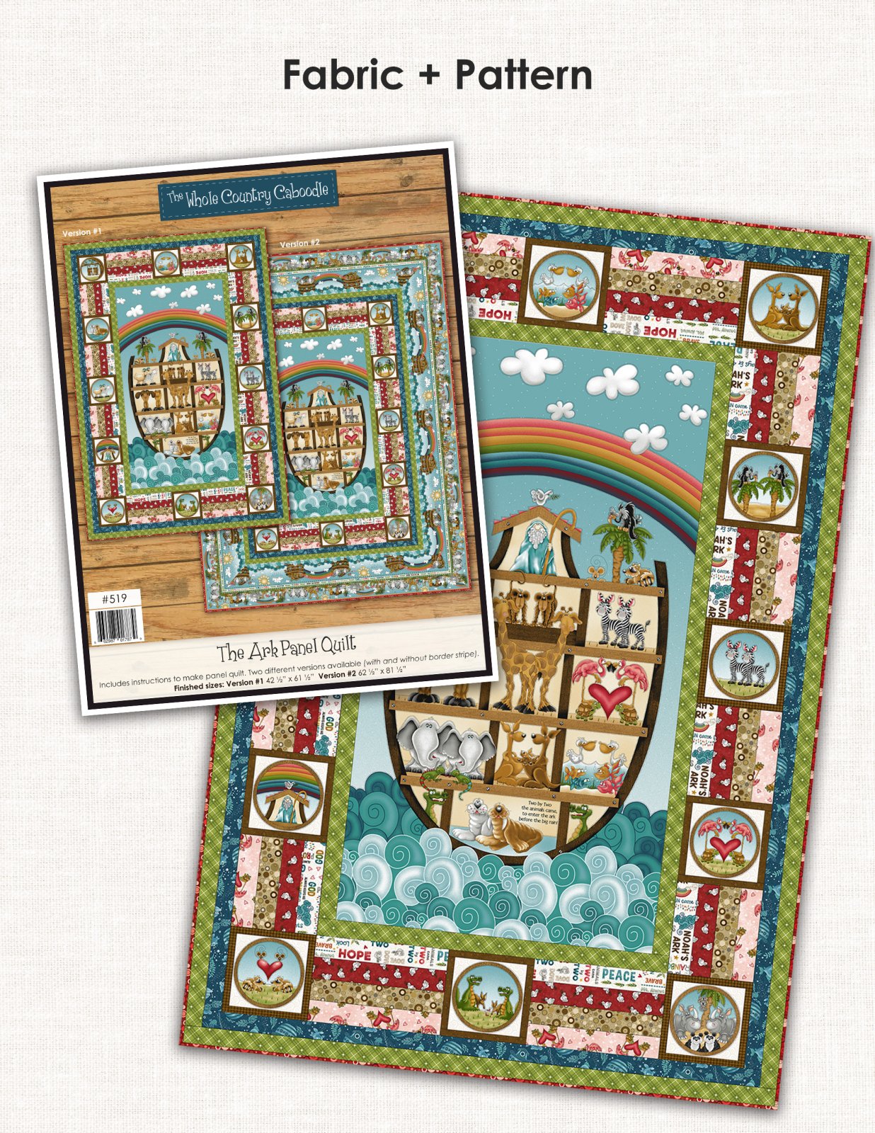 The Ark Panel Quilt Kit Version #1