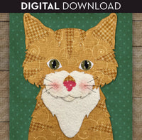 Tiger Cat Applique