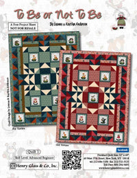 To Be or Not To Be Quilt 1 Pattern (FREE Digital Download)